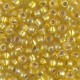 Miyuki seed beads 6/0 - Silverlined yellow ab 6-1006